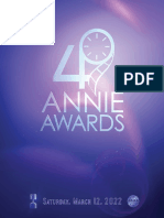 49 Annie Awards Program