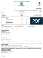 Electronic Reservation Slip (ERS) : Passenger Details