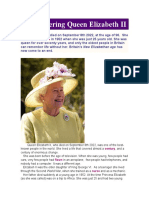 Remembering Queen Elizabeth II's 70+ Year Reign