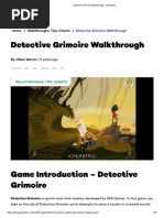 Detective Grimoire Walkthrough