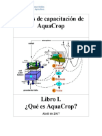 Manual de Uso de Aquacrop Libro 1