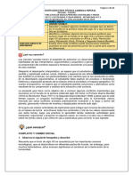 Institución Educativa Técnica Gabriela Mistral: Conflicto Y Cambio Social 1. Observa La Siguiente Fotografía y Describe