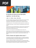 Trigo- Os desafios do Gestor da distribuição nos dias de hoje