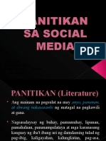 Panitikan Sa Social Media