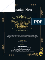 Black Gold Elegant Wedding Program