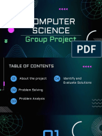 CS Group Project Stages