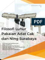 Filosofi Luhur Pakaian Adat Cak Dan Ning Surabaya