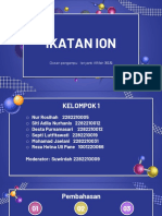 Kelompok 1A - Ikatan Ion