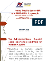 Transforming Public Sector HR. The PRIME-HRM Approach