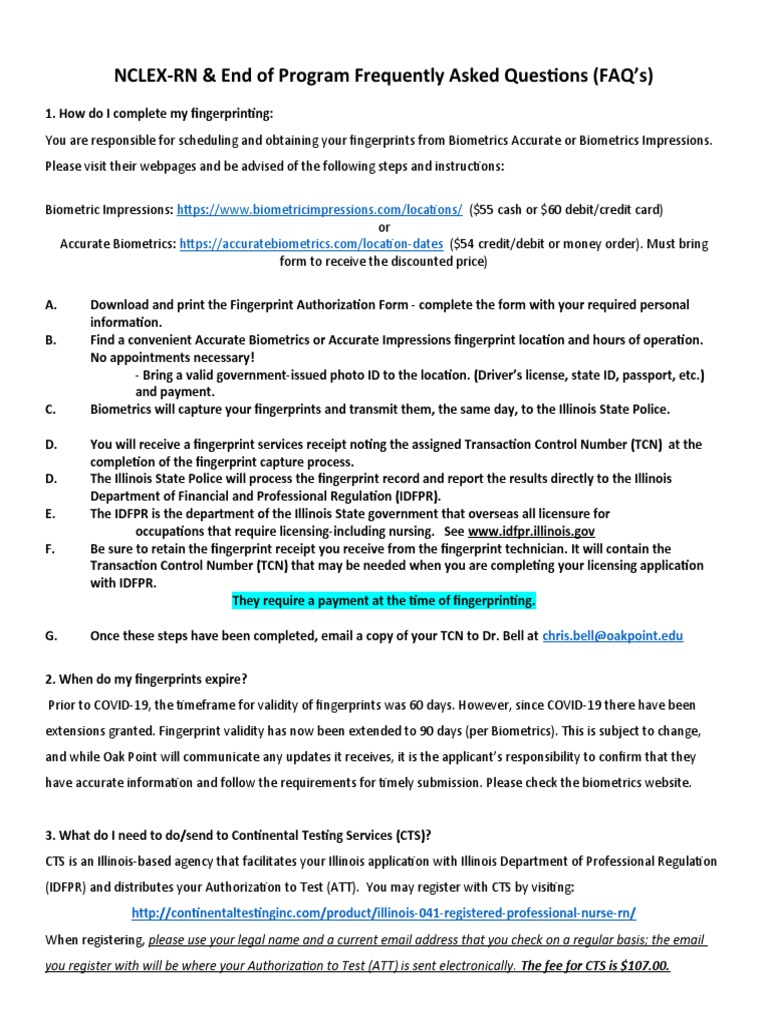 How To Take NCLEX and Other Important Facts, Final5.24.22 PDF