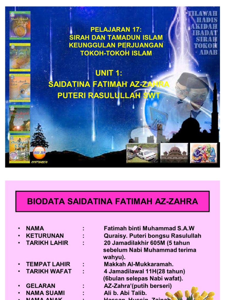 Pel 17 Unit 1 Saidatina Fatimah