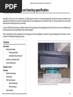 Bridge articulation and bearing specification - SteelConstruction