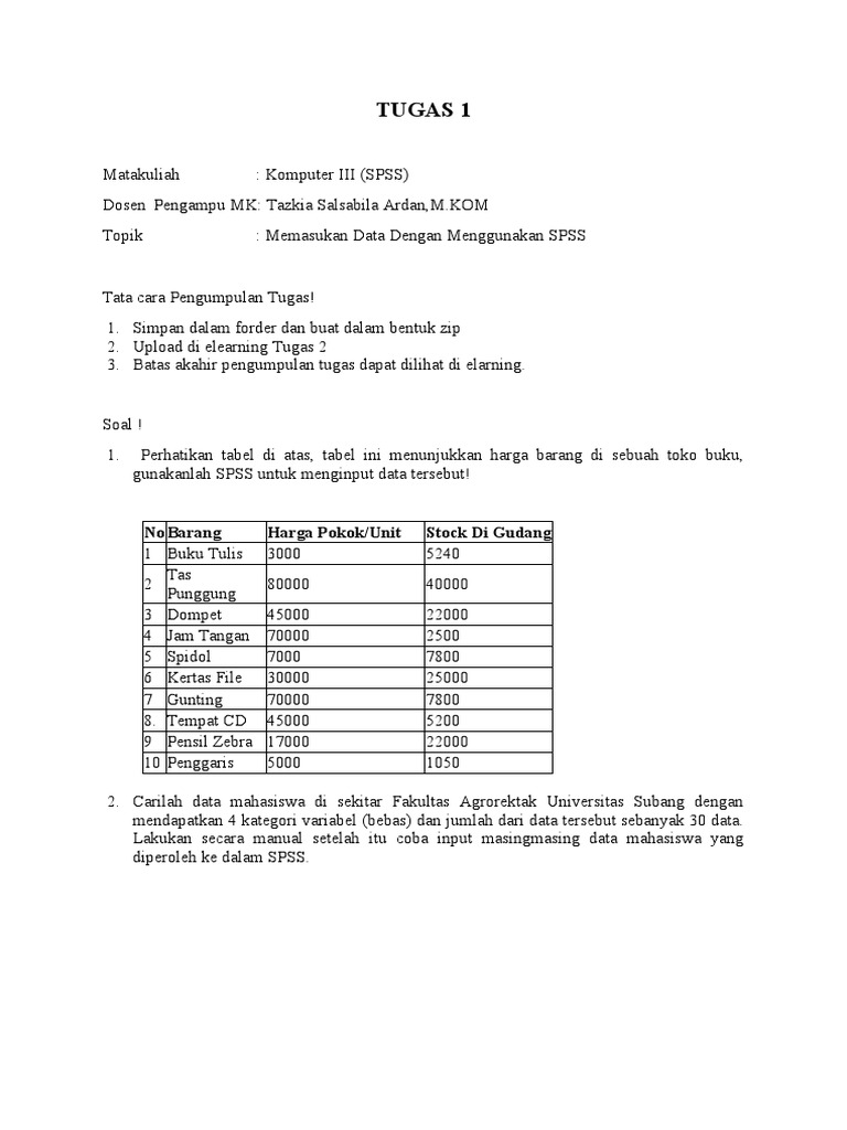 Pertemuan 2 - Tugas 1 | PDF | Metode & Bahan Ajar | Sains & Matematika