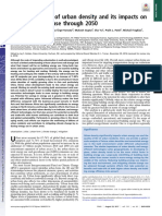 Global Scenarios of Urban Density and Ít Impacts On Building Energy Use Through 2050