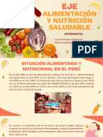 Alimentación y Nutrición Saludable