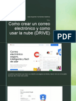 Crear correo Gmail y usar Drive