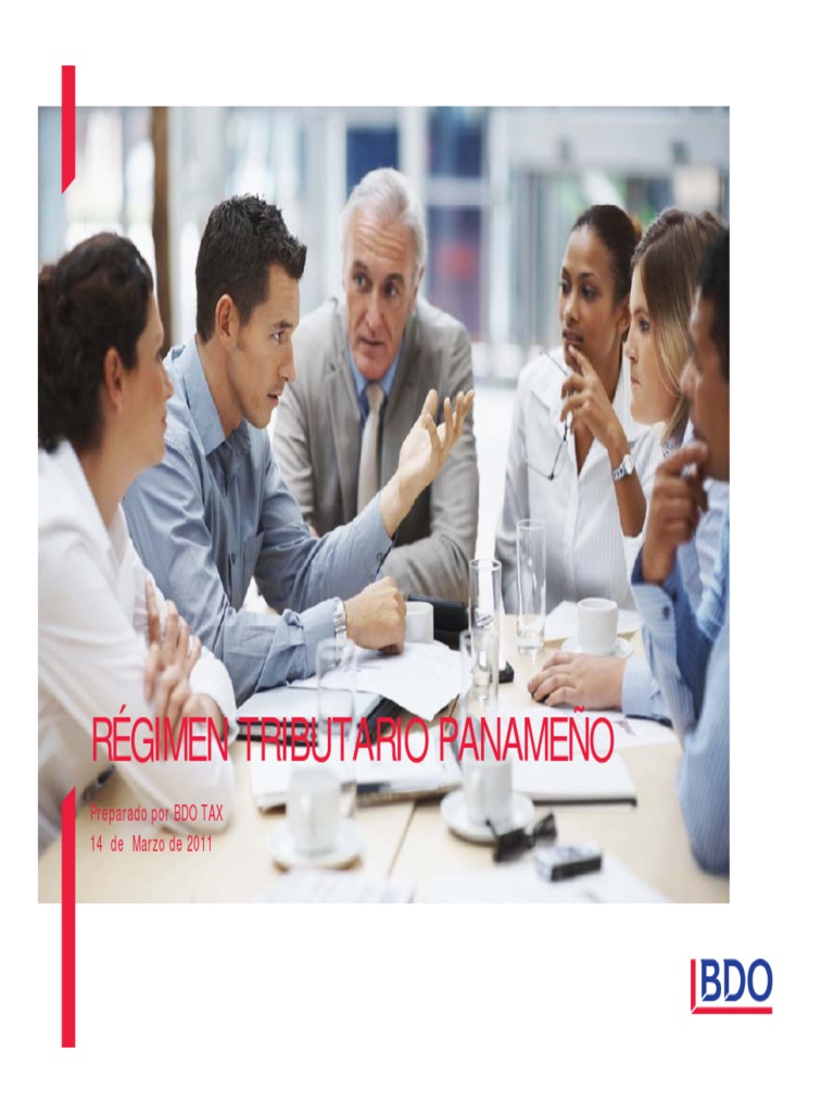 Regimen Tributario Panameño PDF Impuesto sobre la renta Impuestos