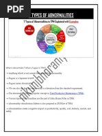 84.B 7 Types of Abnormalities