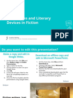 CRW11 - 12 Q1 0302M - PS - Techniques and Literary Devices in Fiction