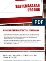 Strategi Pemasaran Produk