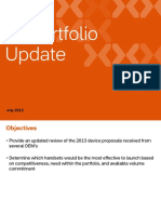2013 Portfolio Presentation Update - July - 2012 - B