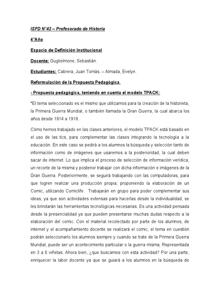 Clase17 REFORMULADO | PDF | Maestros | Información