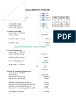 Design Bi-Axial Bending Column