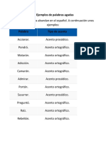 50 Ejemplos de Palabras Agudas