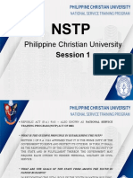 NSTP Presentation Session-1