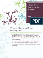 Topic 5 Phases in Group Development