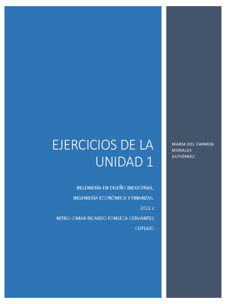 Ejercicios de Interés y Finanzas | PDF | Comercio | Dinero