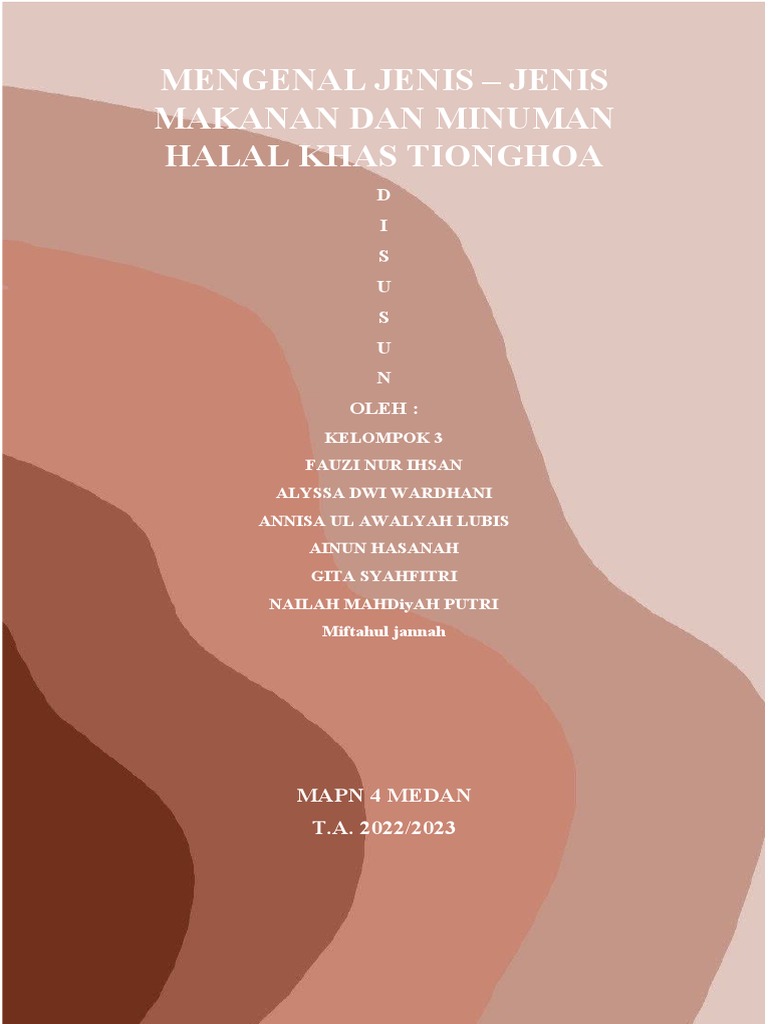 Cover Makalah Aesthetic | PDF