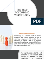 The Self in Psychology