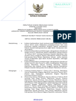 PKPU No 6 THN 2022 Tentang Penataan Dapil & Alokasi Kursi Aleg DPRD Kab Kota Dalam Pemilu