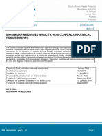 Sahpra Biosimilars Medicines Guidance