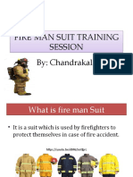 Fire Man Suit