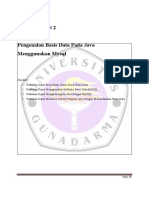 Pert2-Pengenalan Basis Data Pada Java Menggunakan Mysql PDF