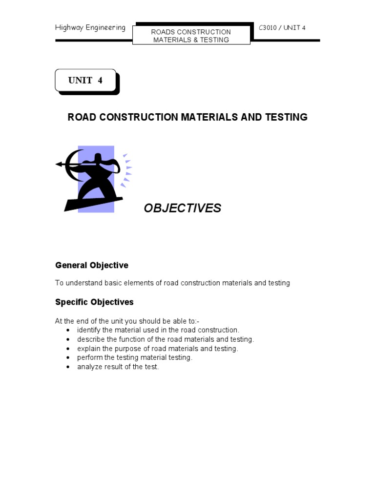 Road Construction Materials & Testing | PDF | Rock (Geology ...
