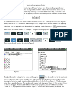 Chapter 1 Limits On The Graphing Calculator