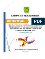 Proposal Draft Pusat Jajanan Kuliner Dan Cendramata