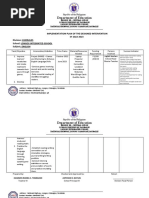 Implementation Plan of The Designed Intervention - English