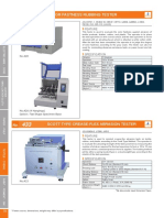 Color Fastness Rubbing Tester: Feature