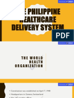 Philippine Healthcare Delivery and Organizations