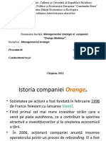 Managementul Strategic Orange