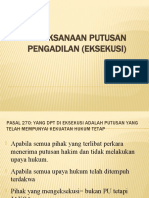 8.pelaksanaan Putusan Pengadilan (Eksekusi)