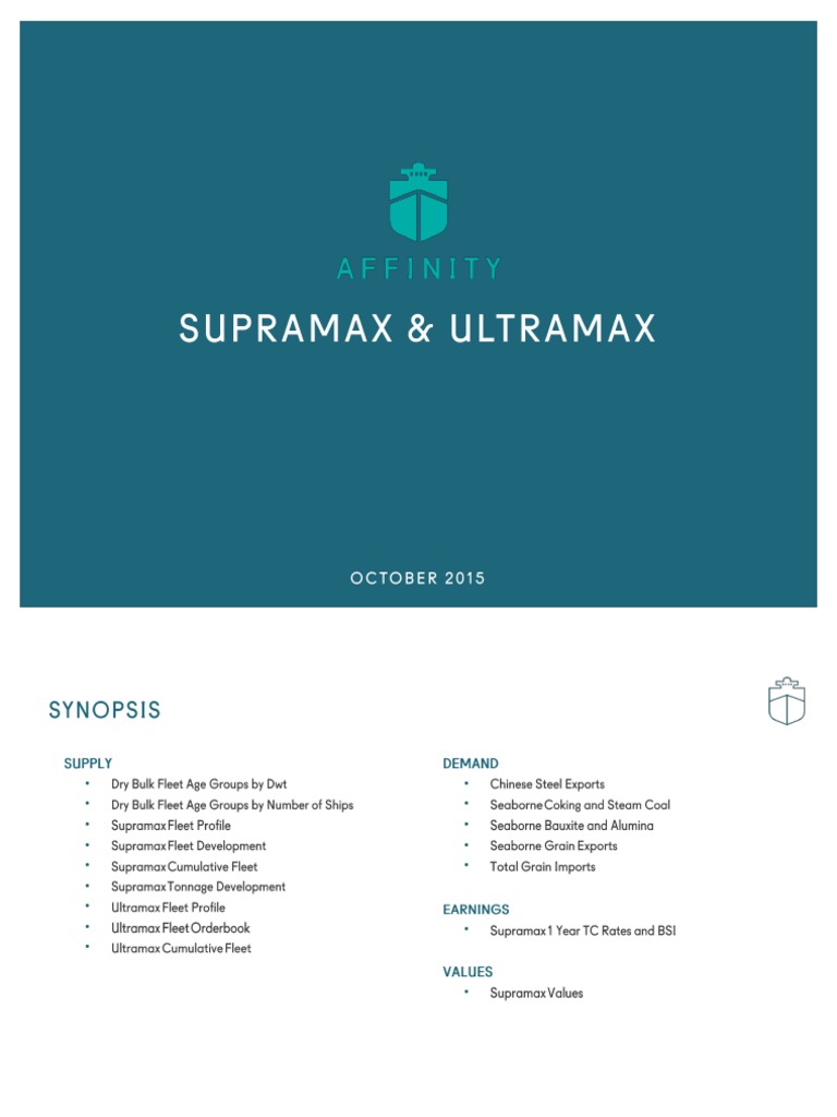 Supramax Ultramax Affinity | PDF | Limited Liability Partnership | Law
