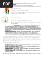 MODULE 2 Types of Instructional Materials