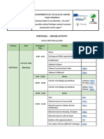 Portugal Online Activity