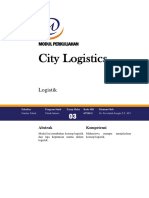 Bahan Ajar Minggu 3 City Logistics