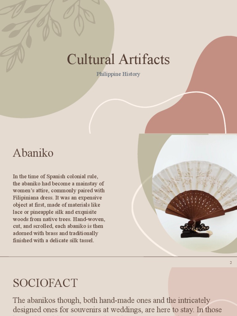 History and Significance of Abaniko | PDF
